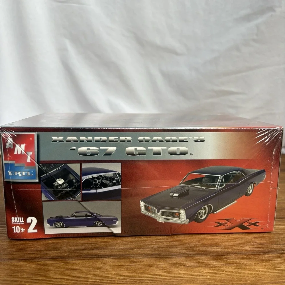 AMT Ertl Xander Cage's 1967 Pontiac GTO Model Kit 1:25 Skill 2 Sealed